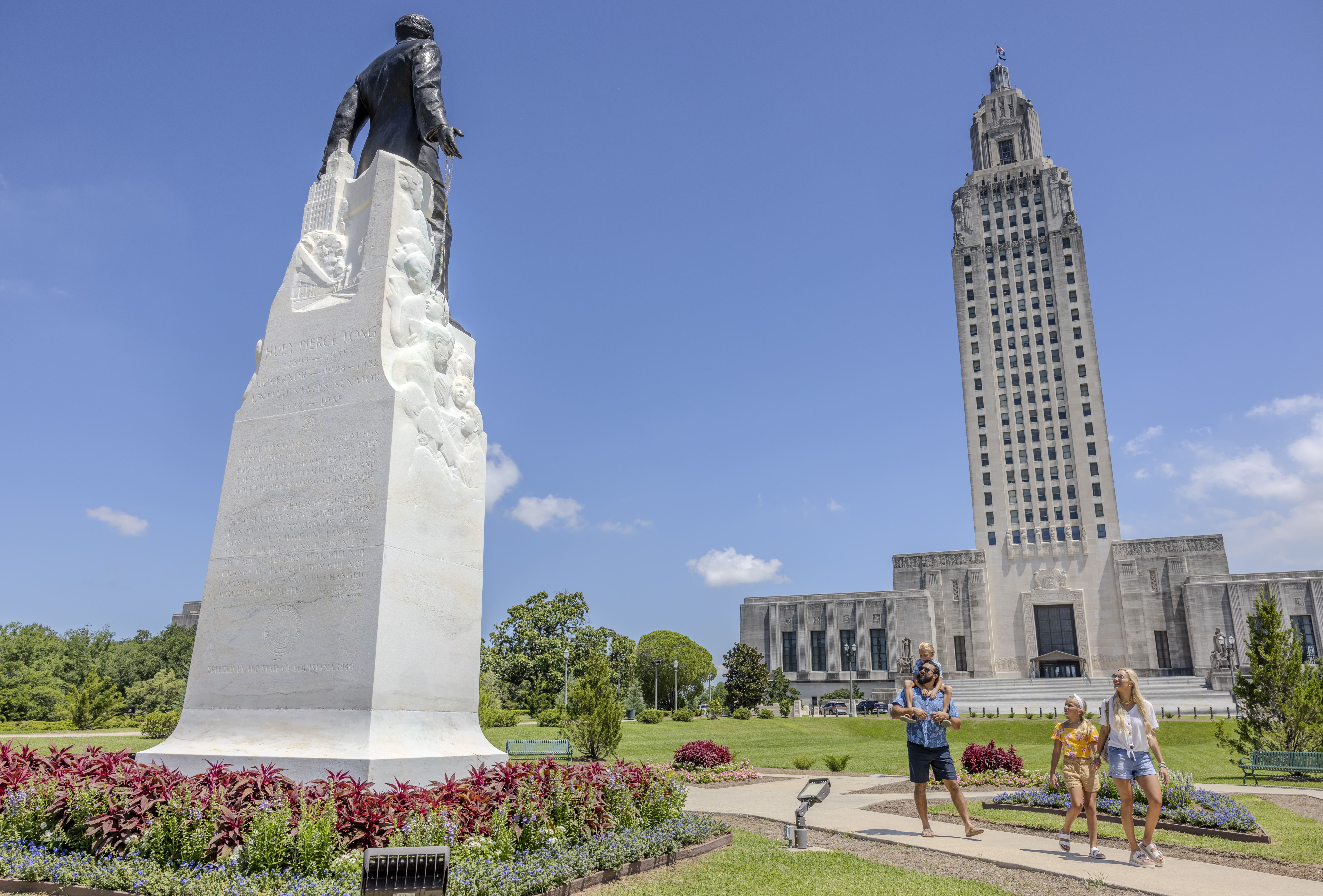 Reflection in a lake in Louisiana