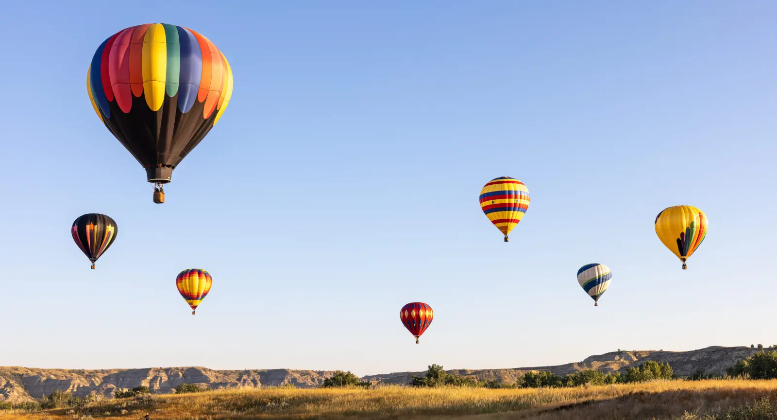Medora hot air balloon festival